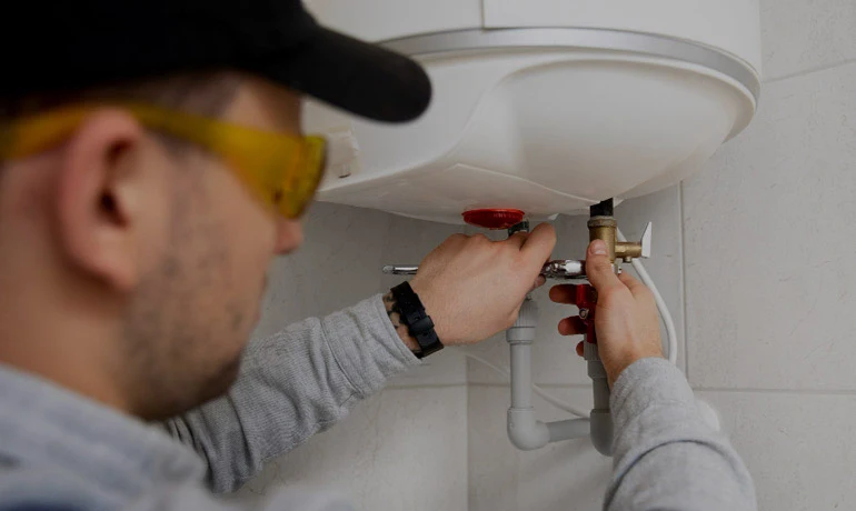 Water heater installation by Minnesota Plumbing