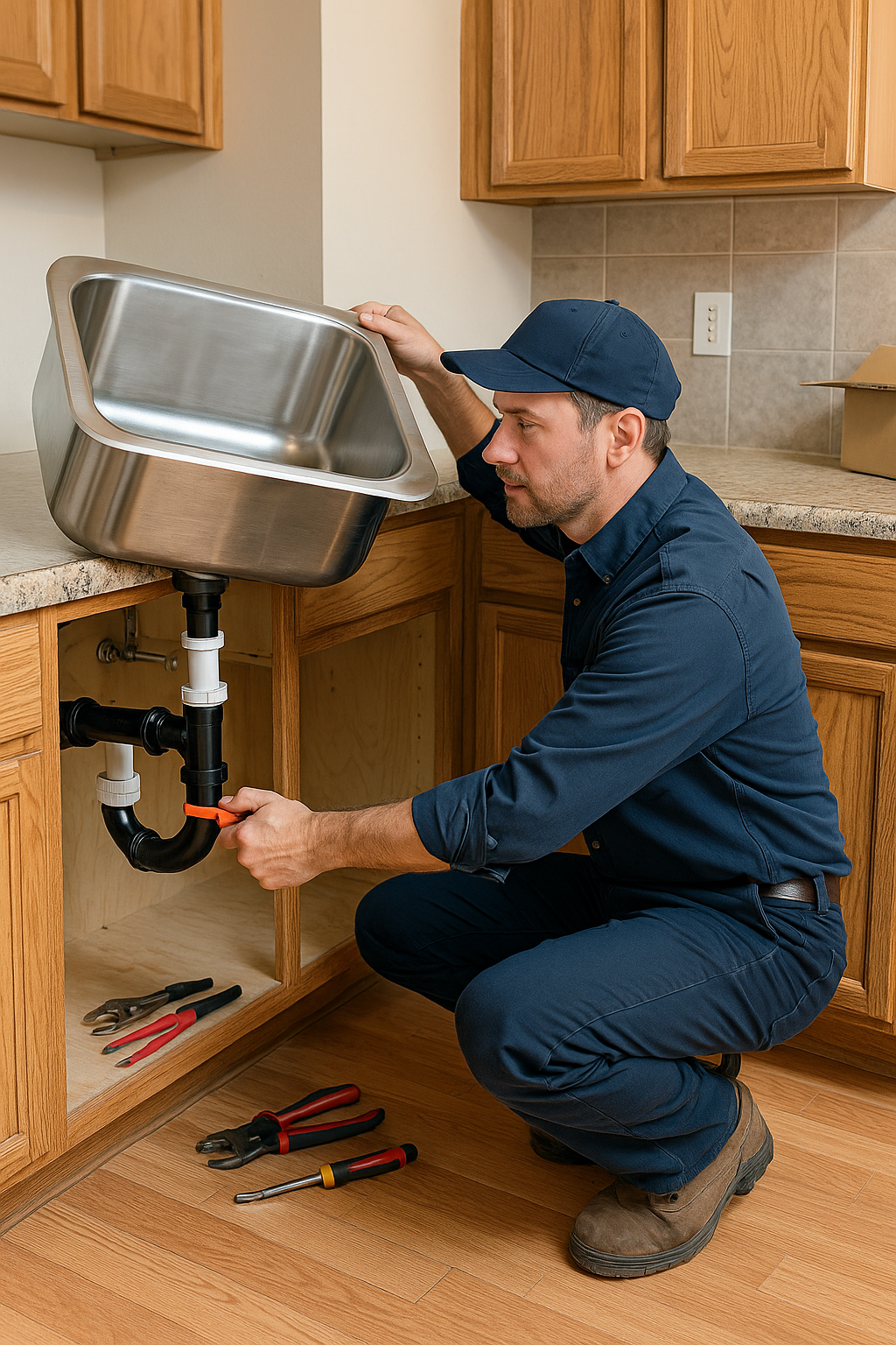 Kitchen Plumbing Renovation New Ulm MN